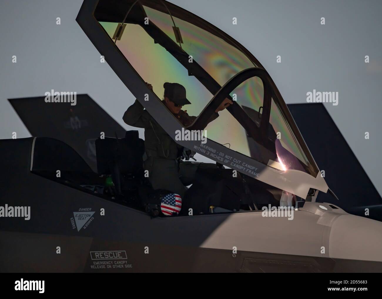 U.S. Air Force Capt. Kristin “Beo” Wolfe, F-35 Lightning II ...