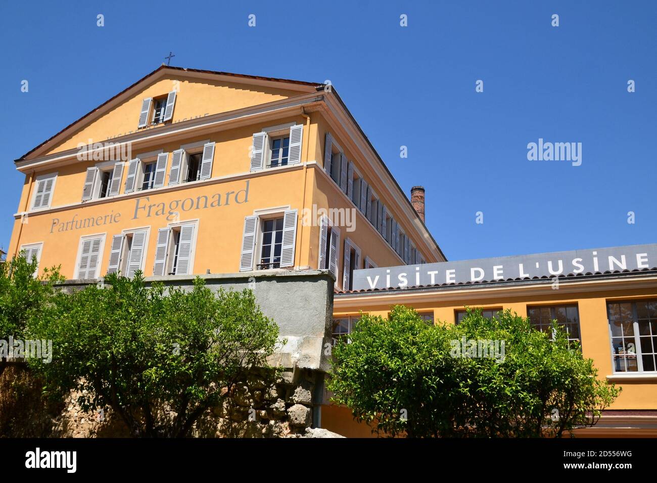 France, french riviera, Grasse, the Fragonard perfumery is one of the older factory in the world capital of perfume, located in the center of the town Stock Photo