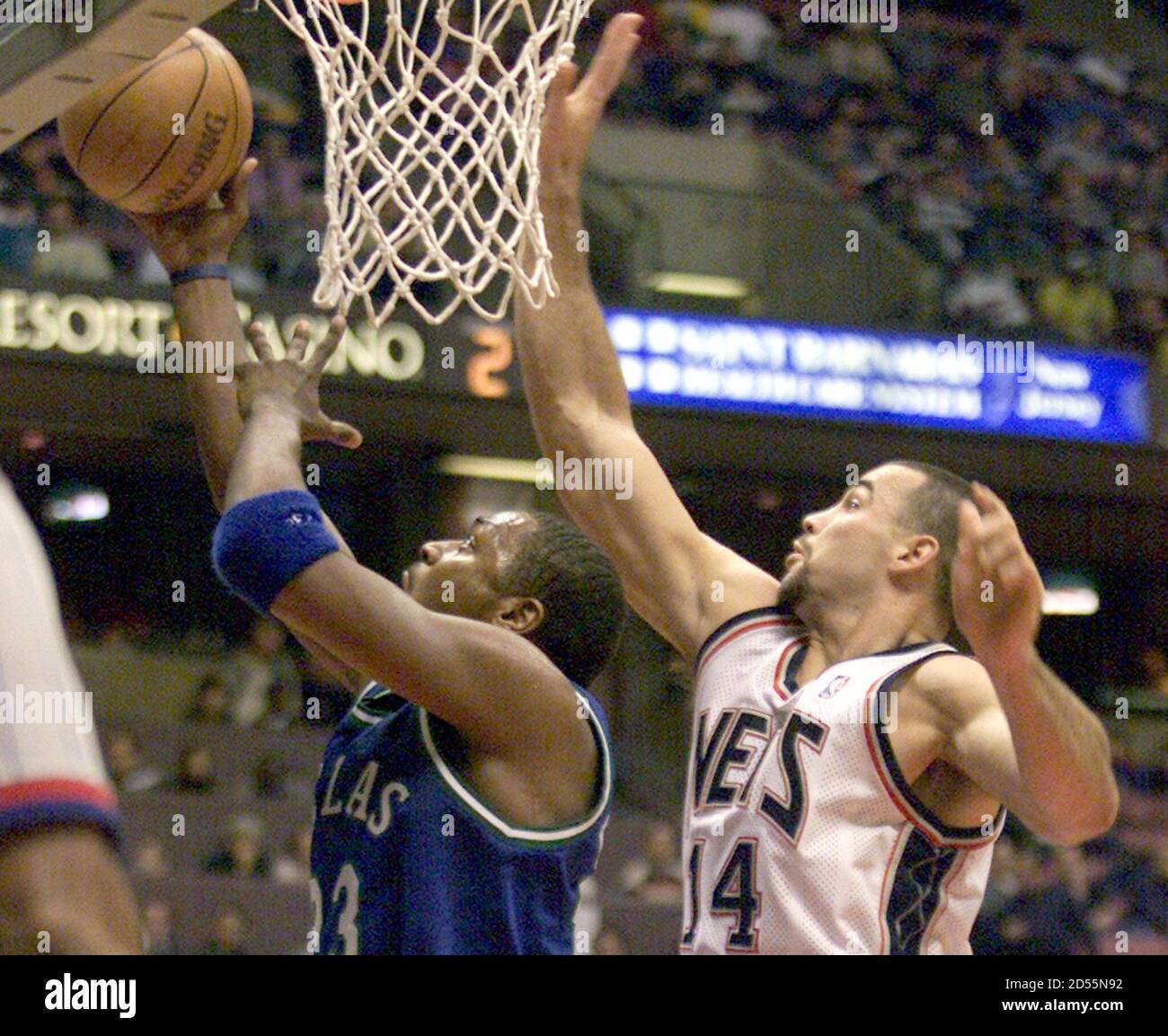 new jersey nets basketball score