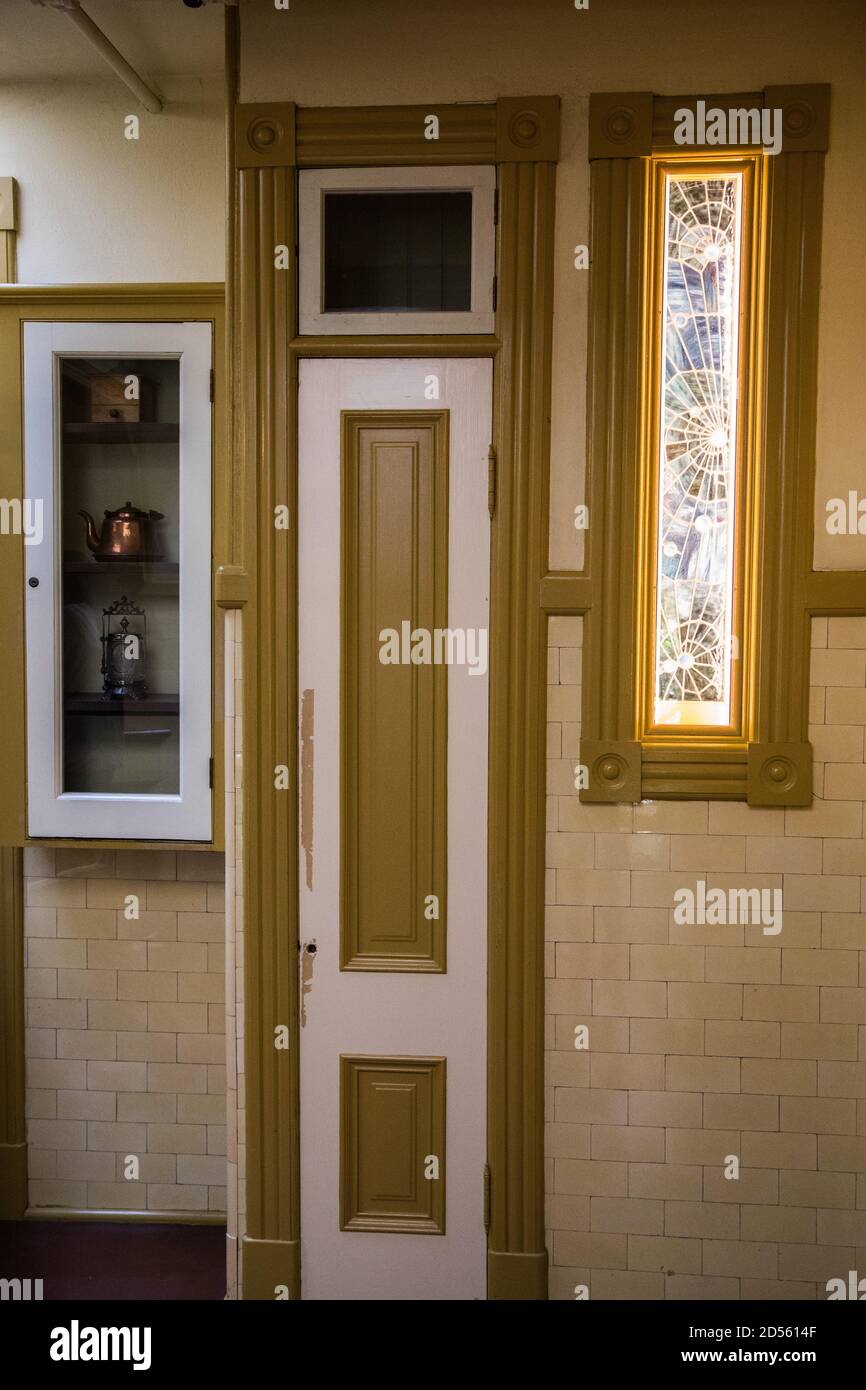 Interior photos of the Winchester Mystery House in San Jose California ...