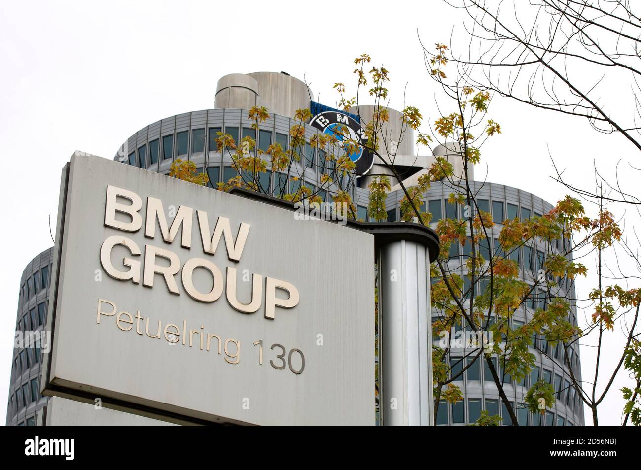 Munich, Deutschland. 11th Oct, 2020. BMW (Bayerische Motoren Werke) as the main brand of the BMW Group is a German automobile manufacturer with its corporate headquarters in Munich. (Symbol picture, theme picture) Munich, 11.10.2020 | usage worldwide Credit: dpa/Alamy Live News Stock Photo