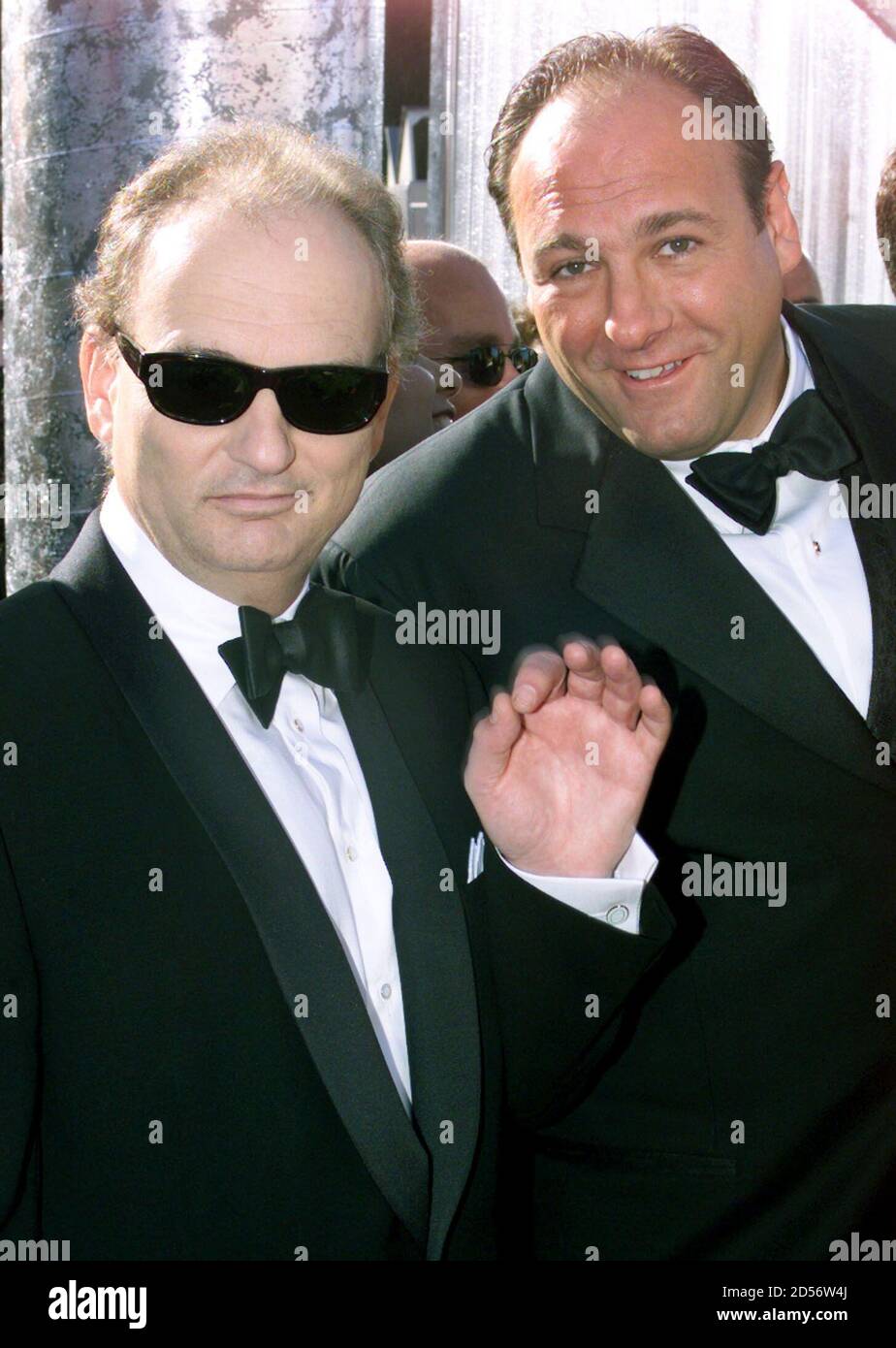 James gandolfini and david chase hi res stock photography and images Alamy