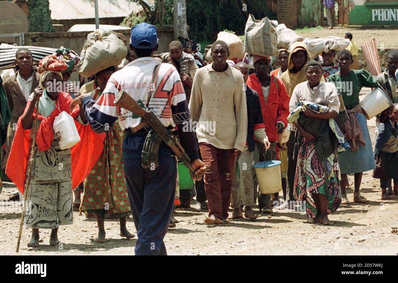 Rwandan civil war soldier hires stock photography and images Alamy