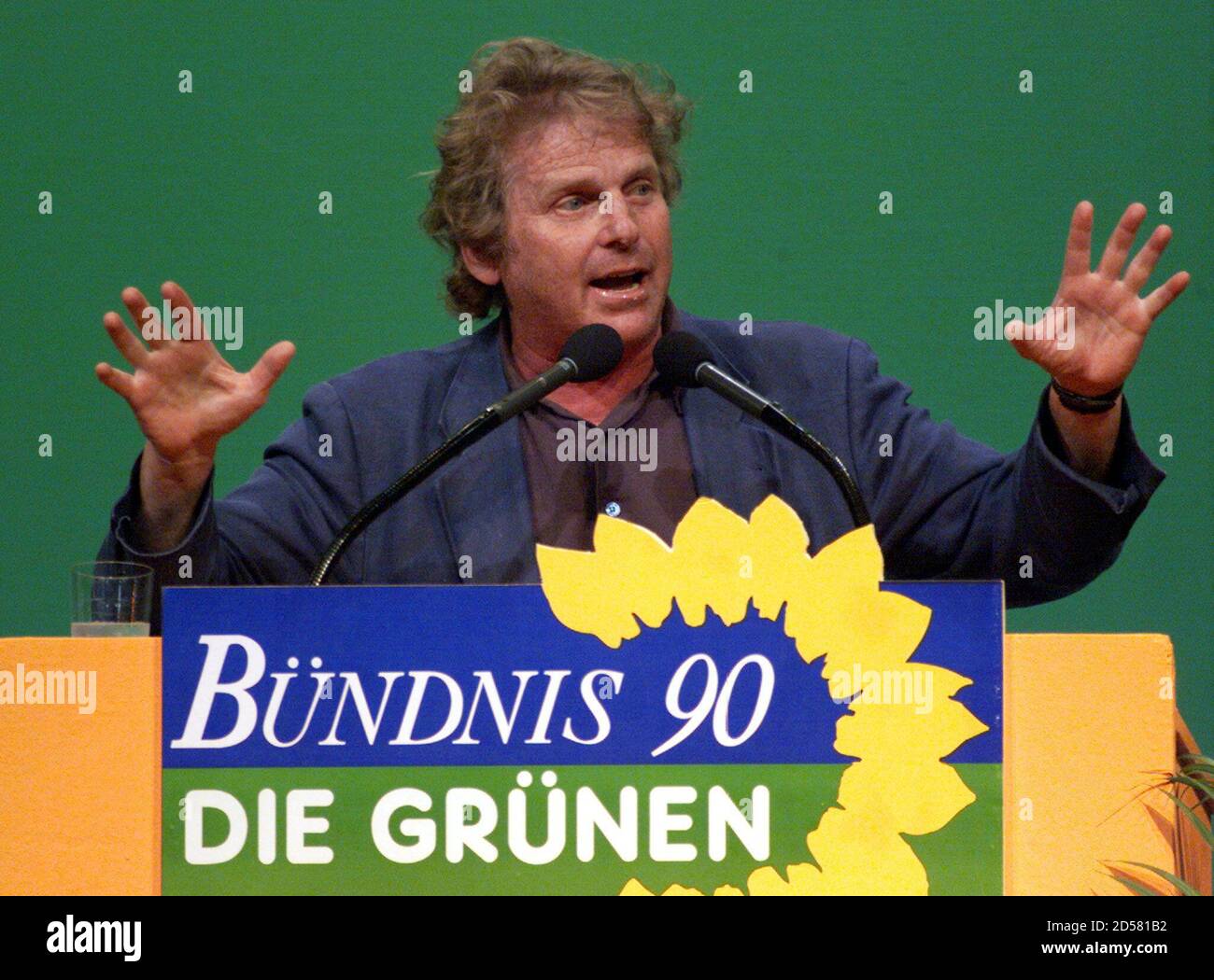 Daniel Cohn Bendit Co Chair Of The Greens Efa Group Cvce Website