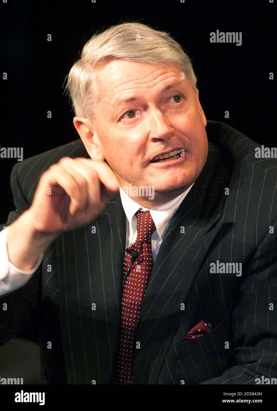 Dr John Malone Chairman Of Liberty Media Makes A Point During A Panel Discussion At Wired2k The Western Show Also Know As The Western Cable Show Hosted By The California Cable Television