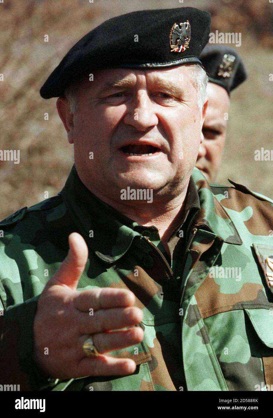 The Yugoslav army chief of staff 