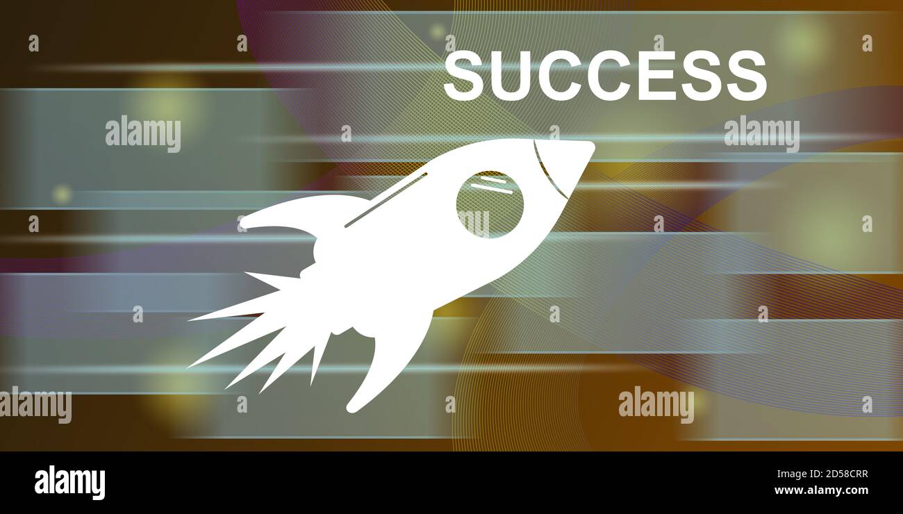 Illustration of a success concept Stock Photo - Alamy