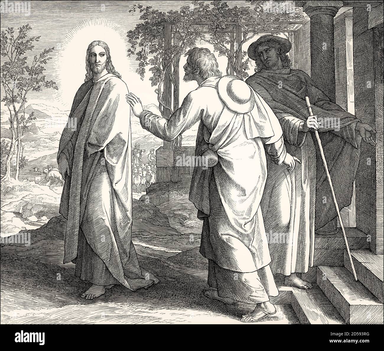 The road to emmaus hires stock photography and images Alamy