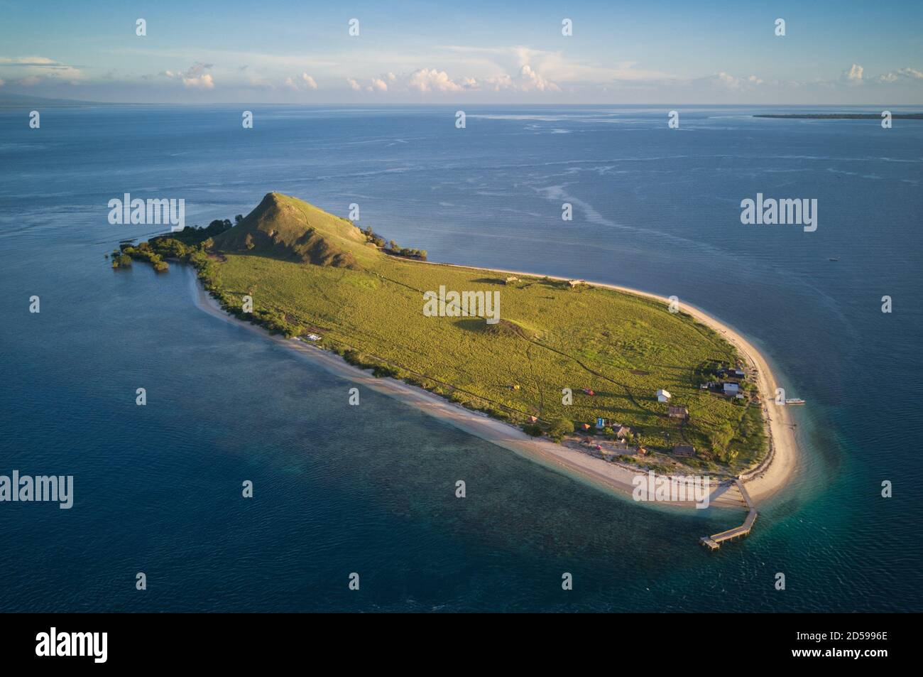 Aerial view of Kenawa island, Sumbawa, West Nusa Tenggara, Indonesia Stock  Photo - Alamy