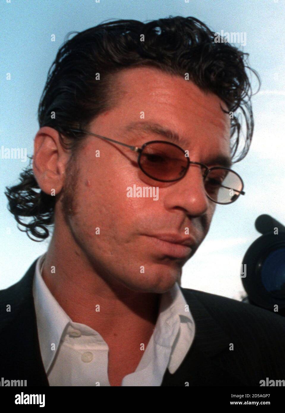 Michael hutchence and paula hires stock photography and images Alamy