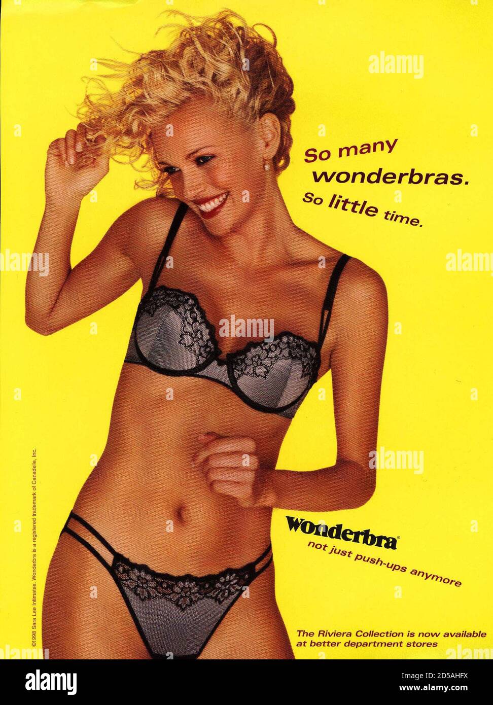 Wonderbra hi-res stock photography and images - Alamy