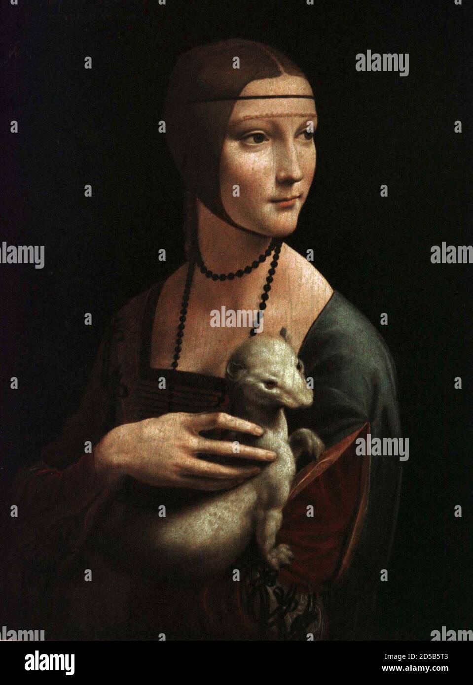 Lady with an ermine da vinci hi-res stock photography and images - Alamy