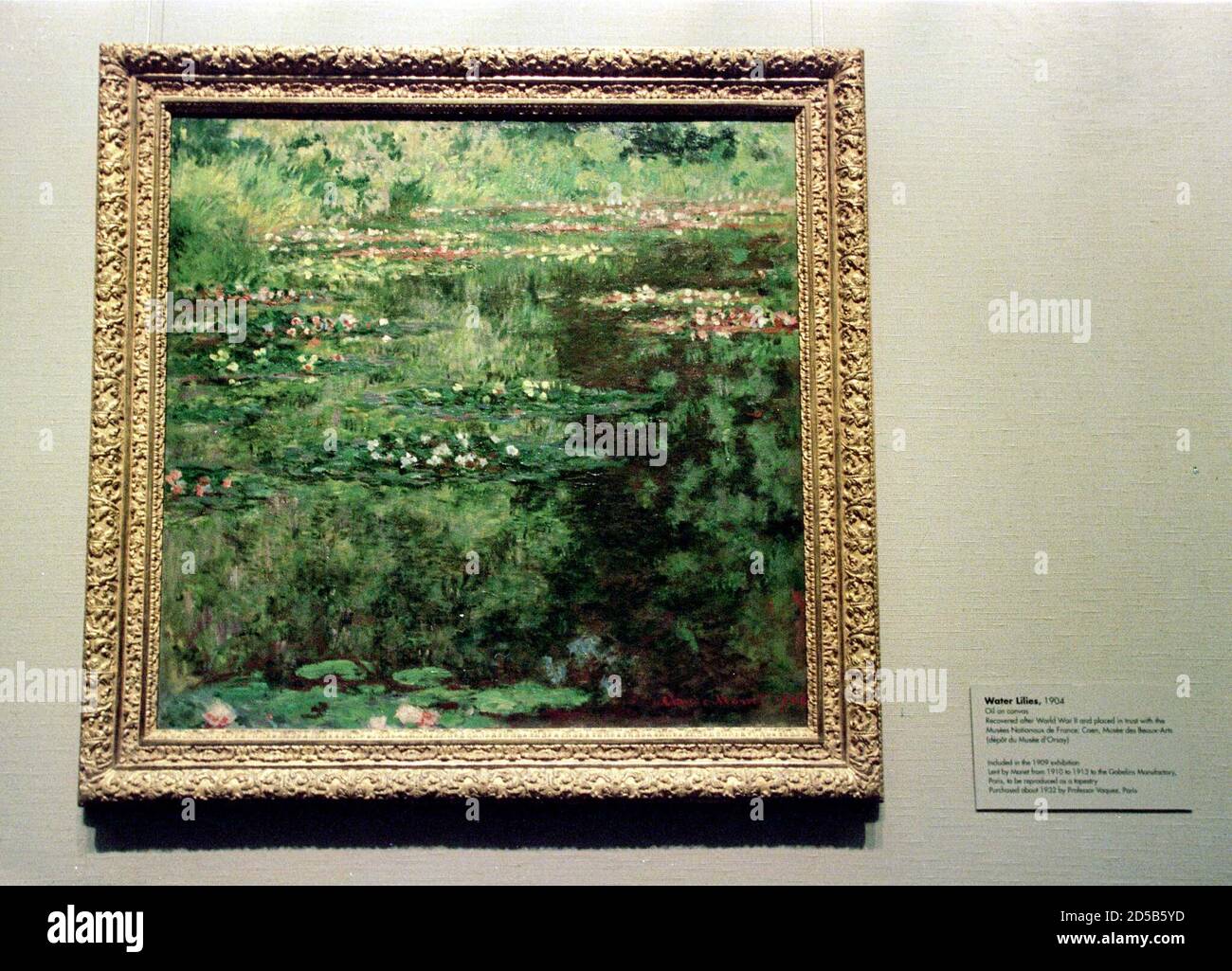 Claude water lilies 1904 hires stock photography and images Alamy