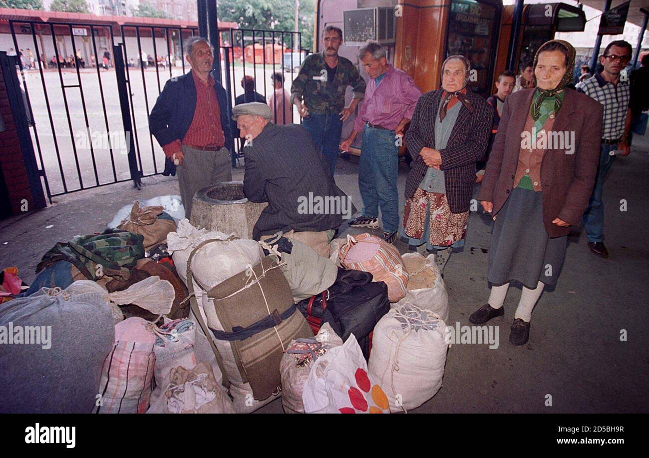 Serb Refugees From Kosovo S Town Of Gnjilane Rest After Arriving At A Bus Station In Belgrade June 17 Yugoslavia S State Run News Agency Tanjug Said The Government Wanted Serbs To Remain In Kosovo Serb Refugees From Kosovo S Town Of Gnjilane Rest After Arriving At A Bus Station In Belgrade June 17 Yugoslavia S State Run News Agency Tanjug Said The Government Wanted Serbs To Remain In Kosovo