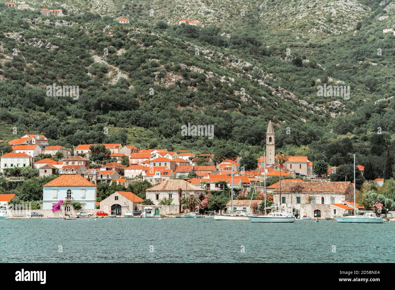 Mokošica town in front of Dubrovnik area in Croatia Stock Photo - Alamy