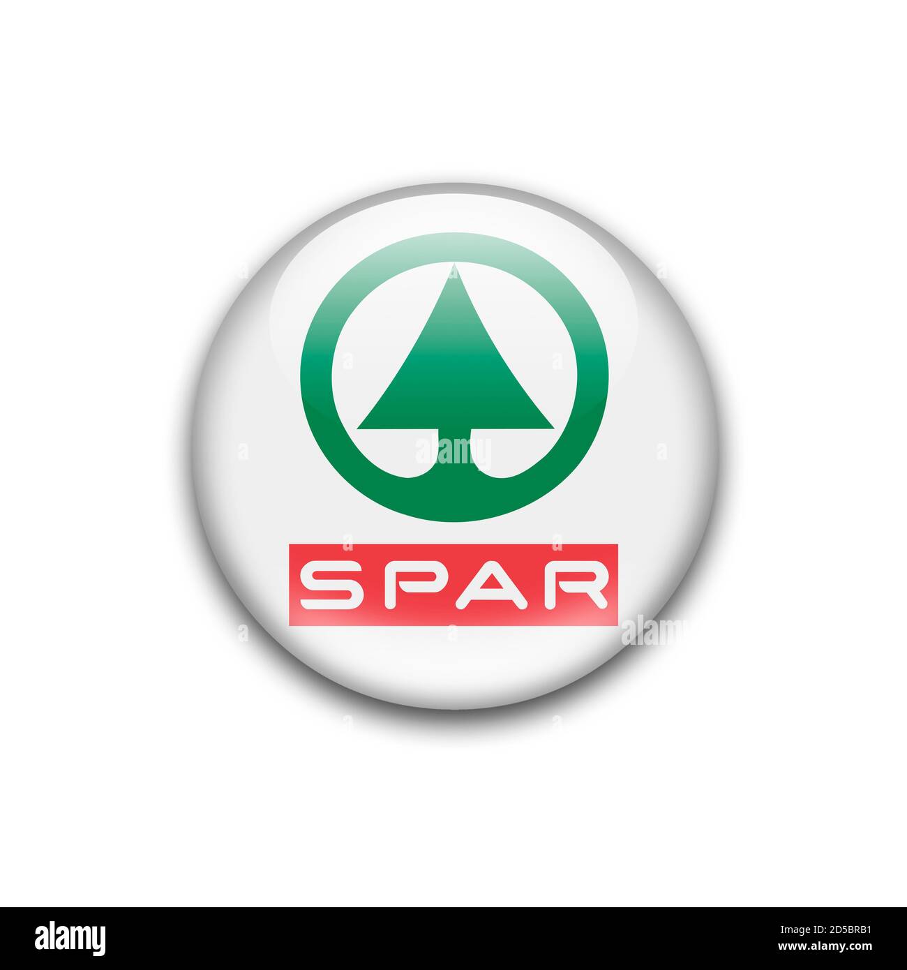 Spar market logo Stock Photo