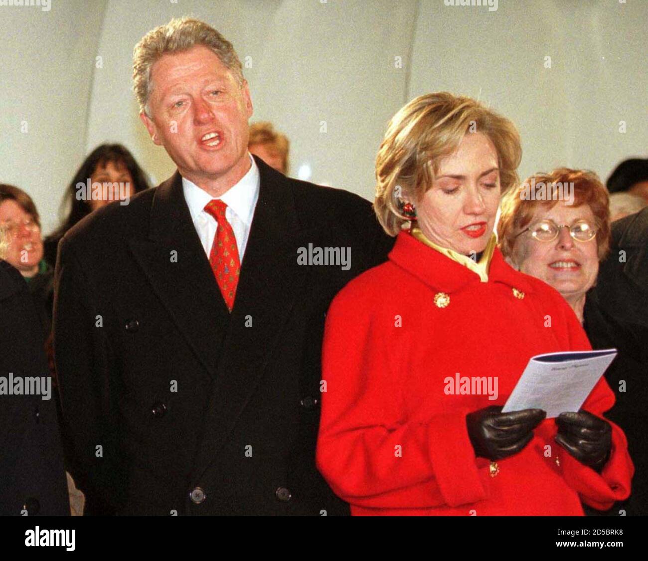 Hillary Clinton Christmas Tree High Resolution Stock Photography and