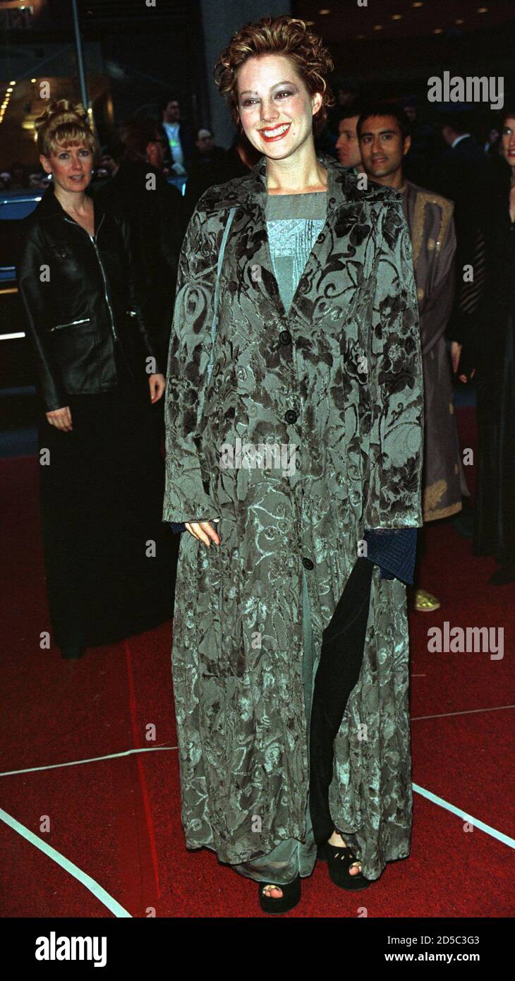 Canadian Sarah McLachlan arrives at Radio City Music Hall February 25 for  the 40th Grammy Awards ceremony rehearsal in New York. McLachlan won a Grammy  Award in the catagory of best female