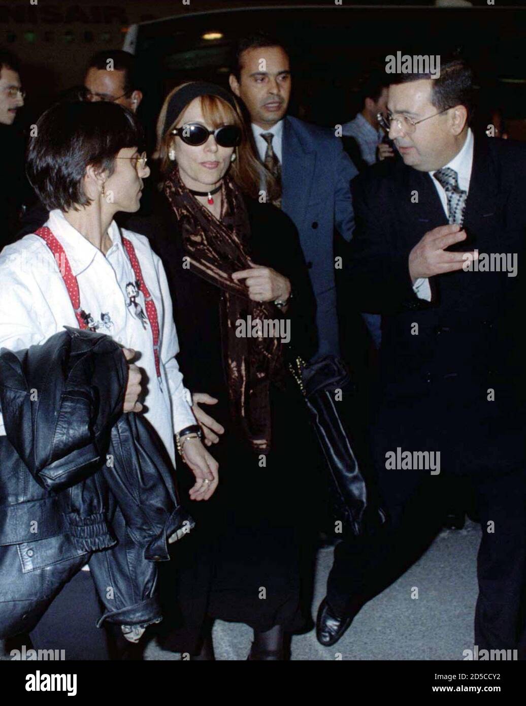 Lebanese Singer Fairuz Arrives At Tunis Airport November 10 Fairuz Will Give A Concert In Tunis Next Saturday Me Stock Photo Alamy