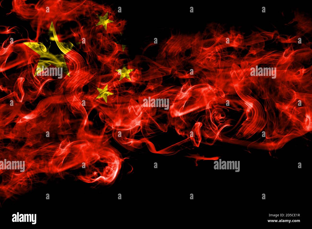Burn the chinese flag hi-res stock photography and images - Alamy