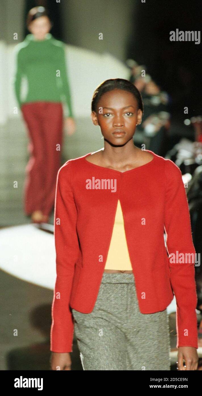 designer red sweater