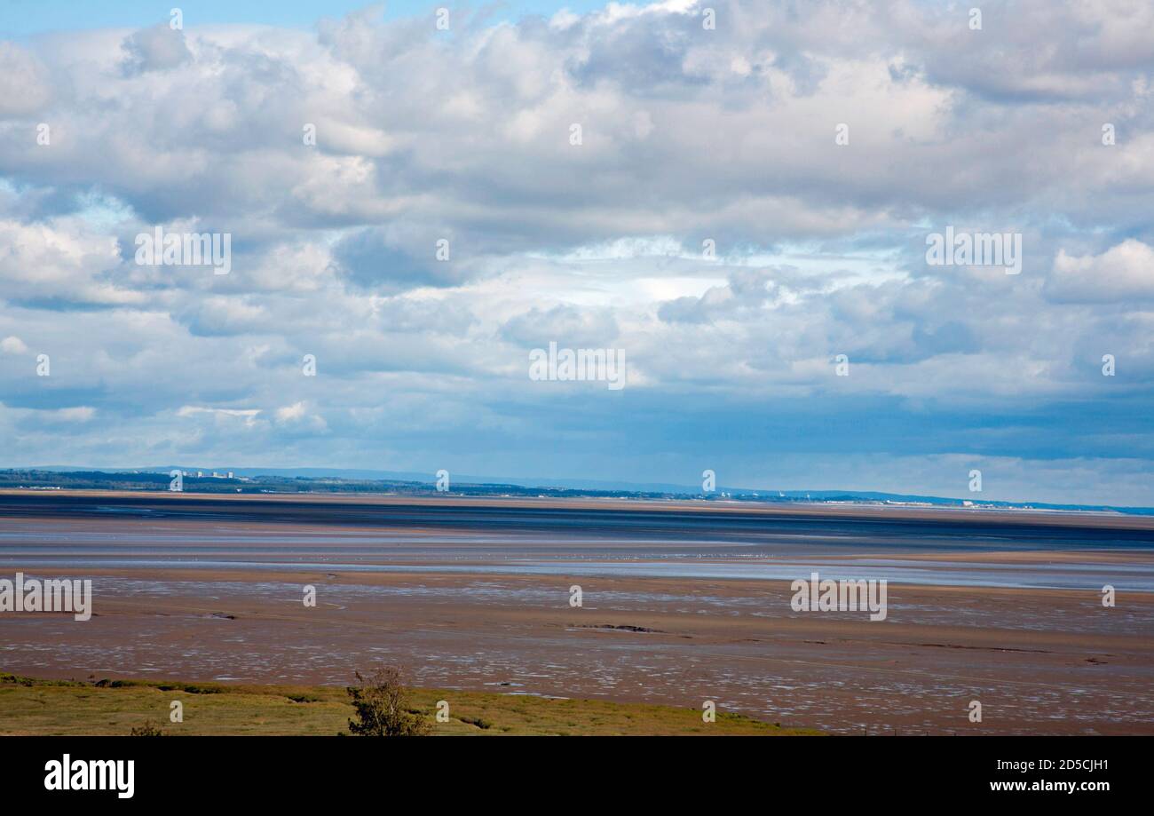 The Solway Firth at Drumburn Dumfries and Galloway Scotland Stock Photo