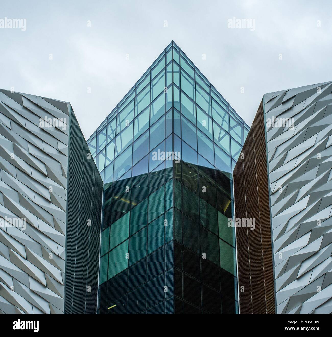 Titanic, Belfast. Visitor attraction built on site of former Harland & Wolff shipyard Stock Photo
