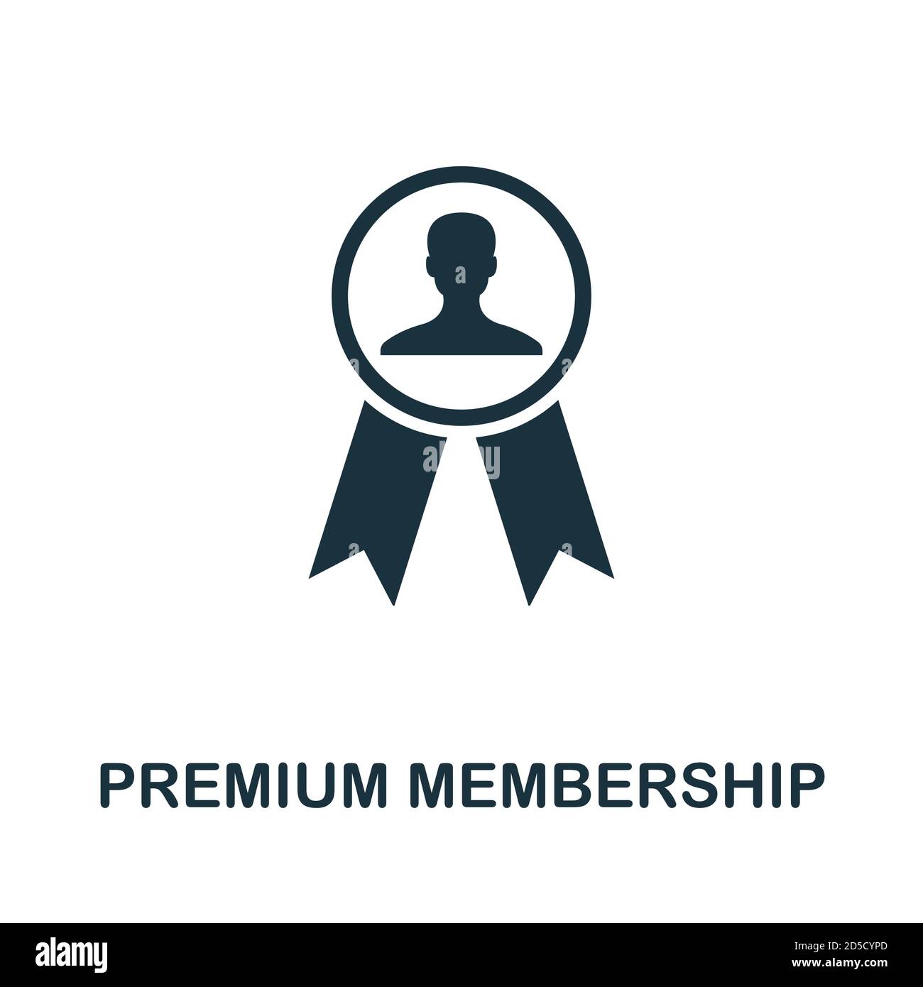 Premium Membership icon. Simple element from loyalty program collection