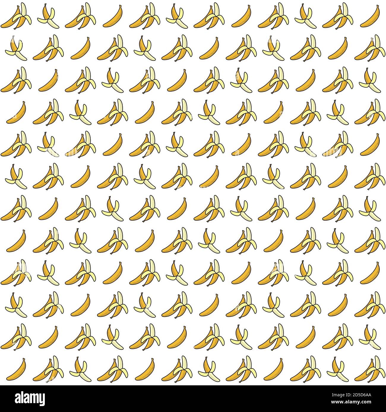 Vector pattern with ripe bananas for wrapping paper in stores and print ...
