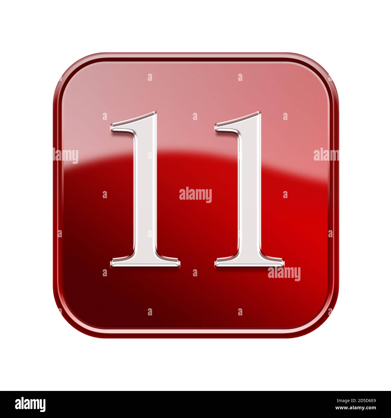 Football shirt with number 11 isolated on white background Stock Photo -  Alamy