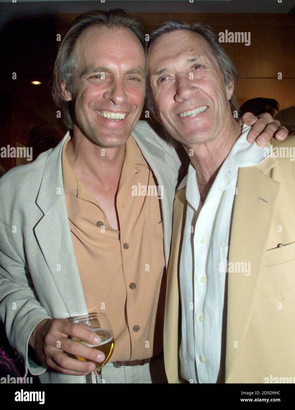 Actor Keith Carradine (L), poses with his brother, actor David Carradine,  at a special 25th anniversary screening of the film "Nashville" June 22 in  Beverly Hills. [Keith Carradine portrayed Tom Frank in