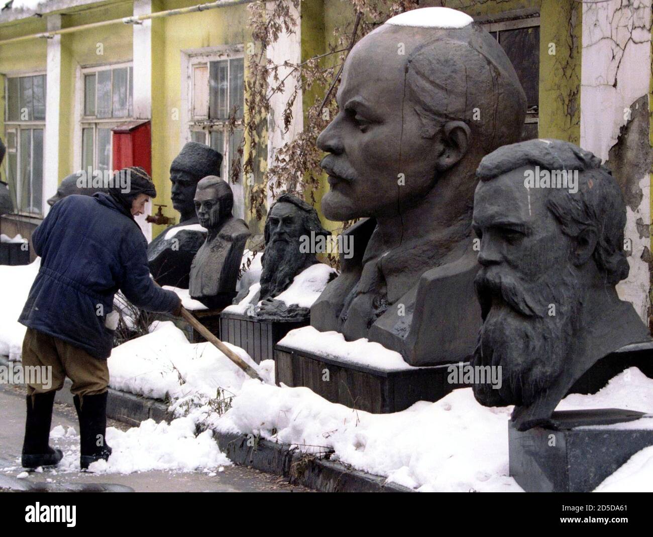Great Communist Marx And Lenin Bust Bronze Statue Figures Statues 