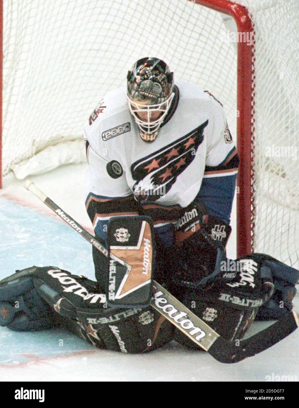 Washington Capitals goalie Olaf Kolzig 