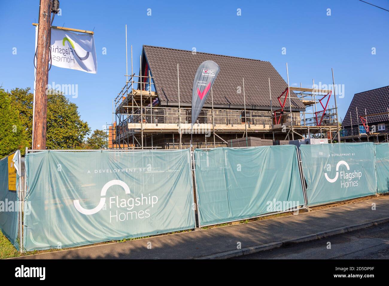Construction site private owner occupier housing by Flagship Homes