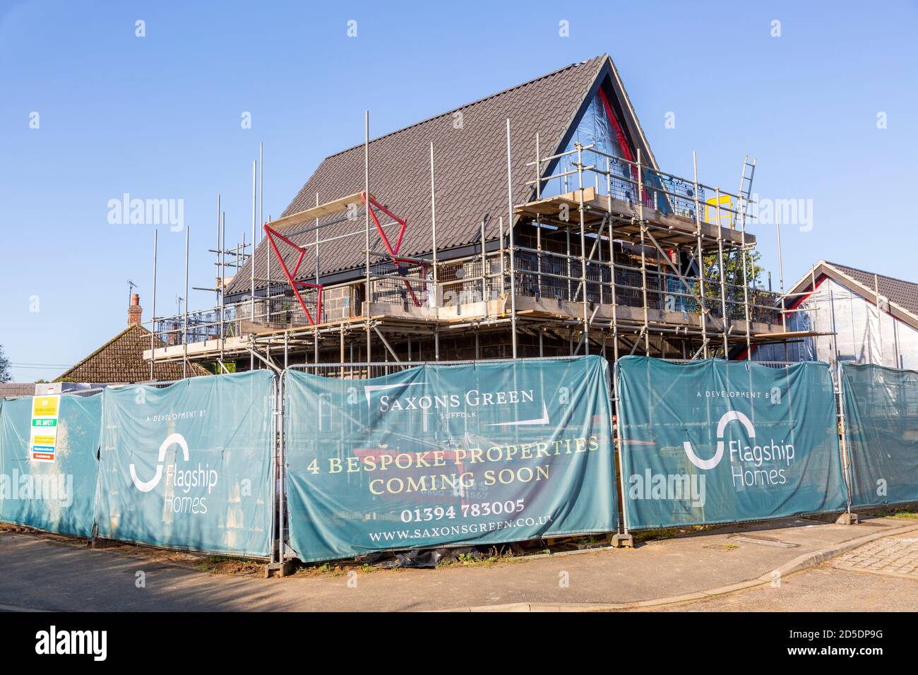Construction site private owner occupier housing by Flagship Homes