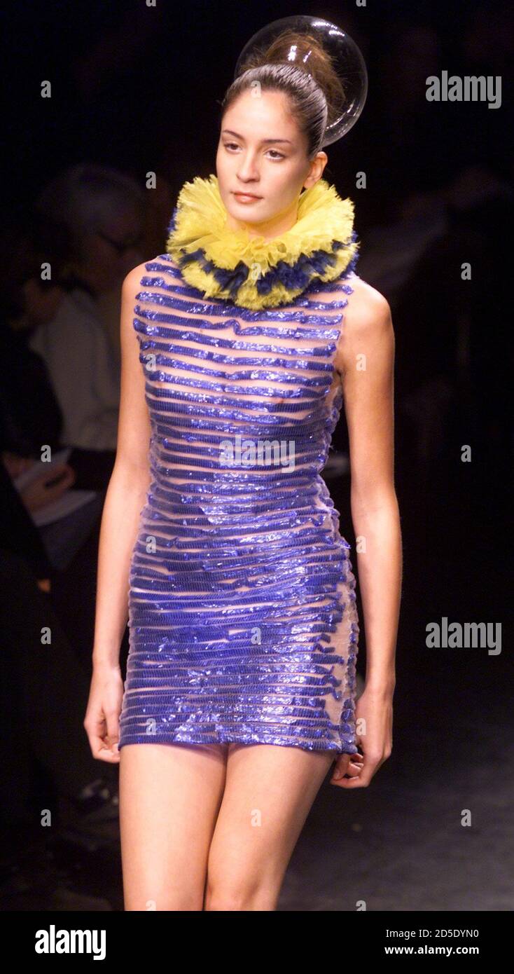 High collar dress hi-res stock photography and images - Alamy