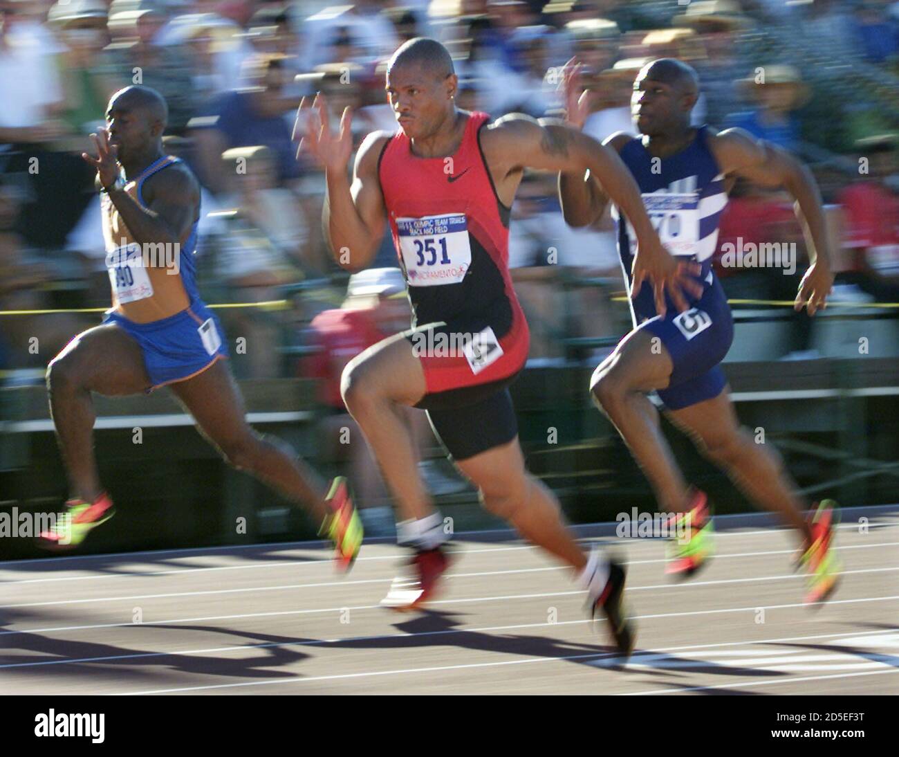 World record holder for the mens 100m hires stock photography and