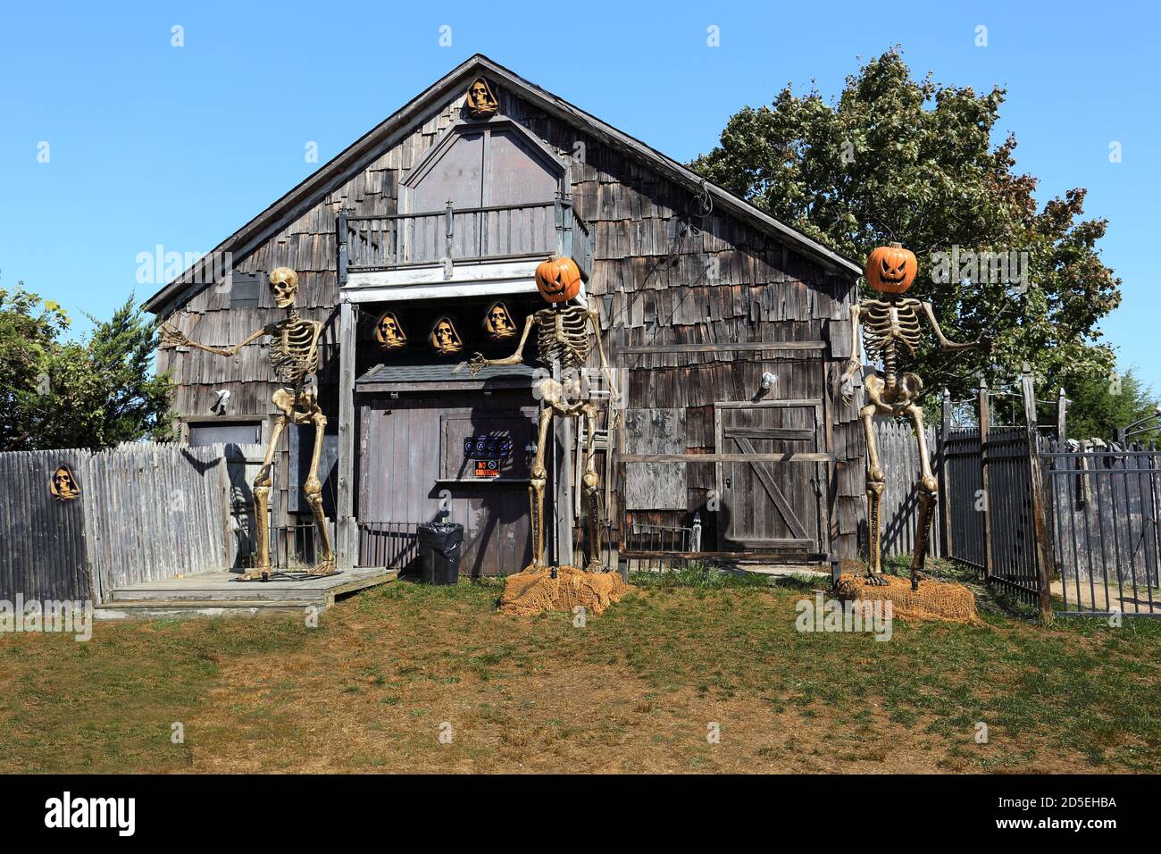 Haunted house Long Island New York Stock Photo Alamy