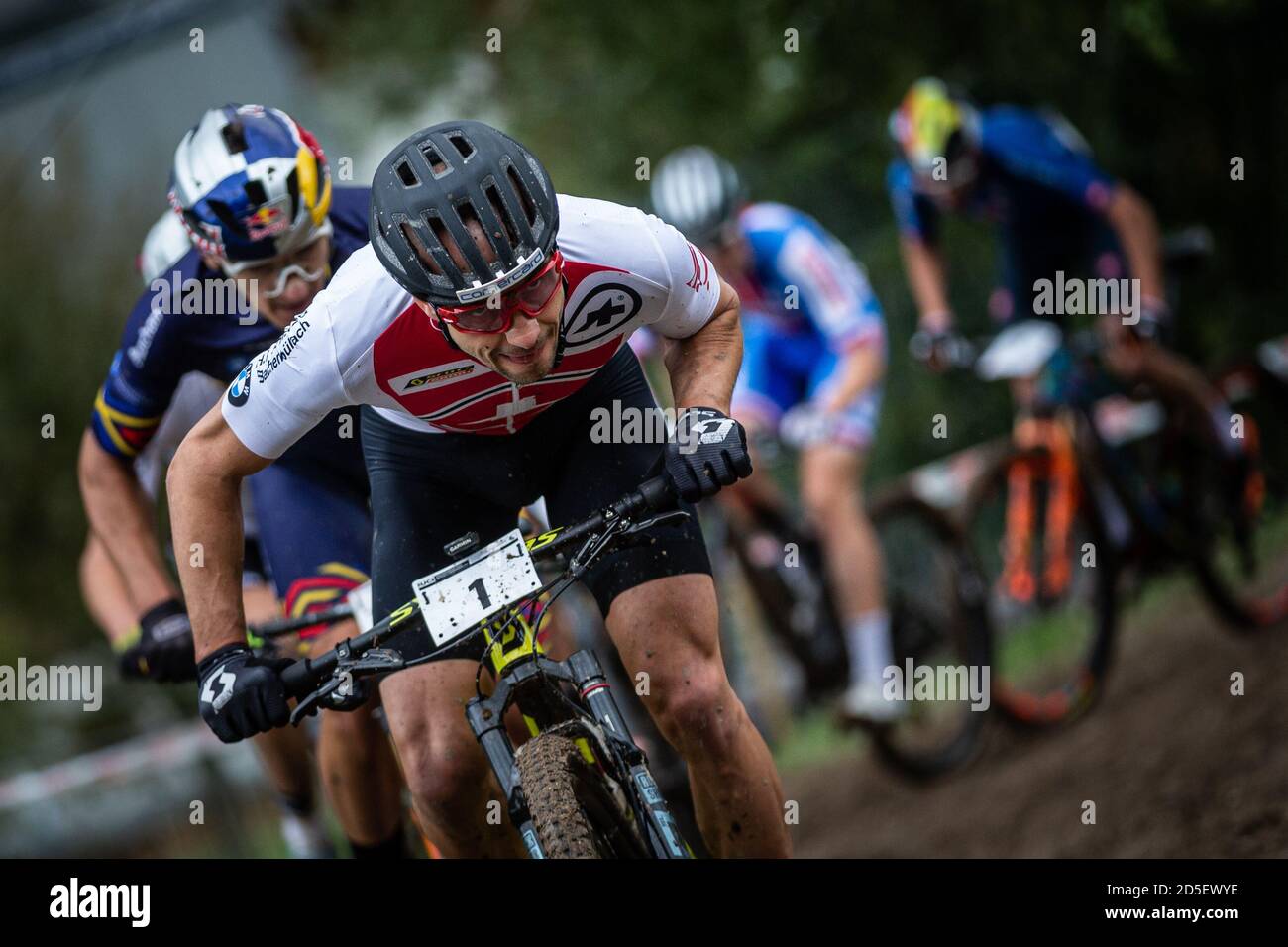 Nino Schurter of Switzerland in action during the UCI World Championships  2020 in Leogang, Austria, October 10 , 2020. (CTK Photo/Michal Cerveny  Stock Photo - Alamy