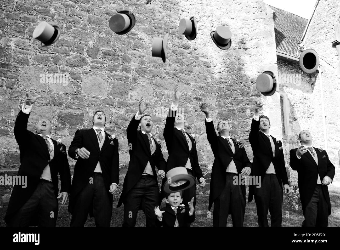 Top hats Black and White Stock Photos & Images Alamy