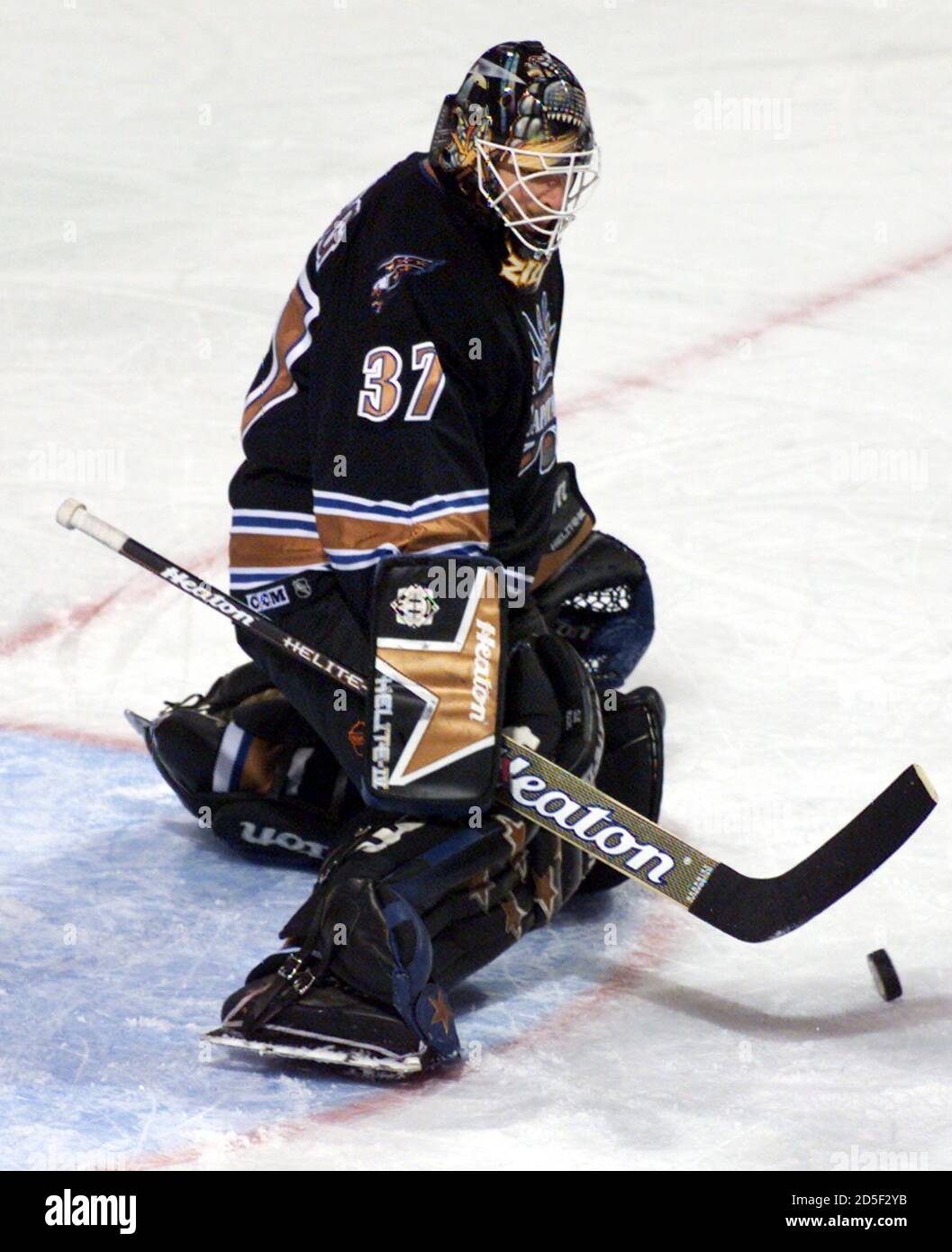 Washington Capitals goaltender Olaf 