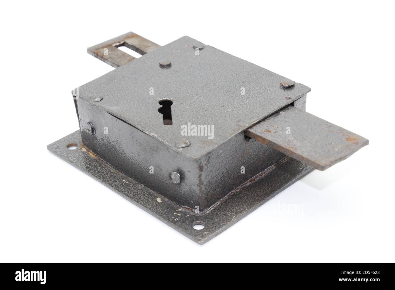 A picture of door lock with selective focus Stock Photo - Alamy