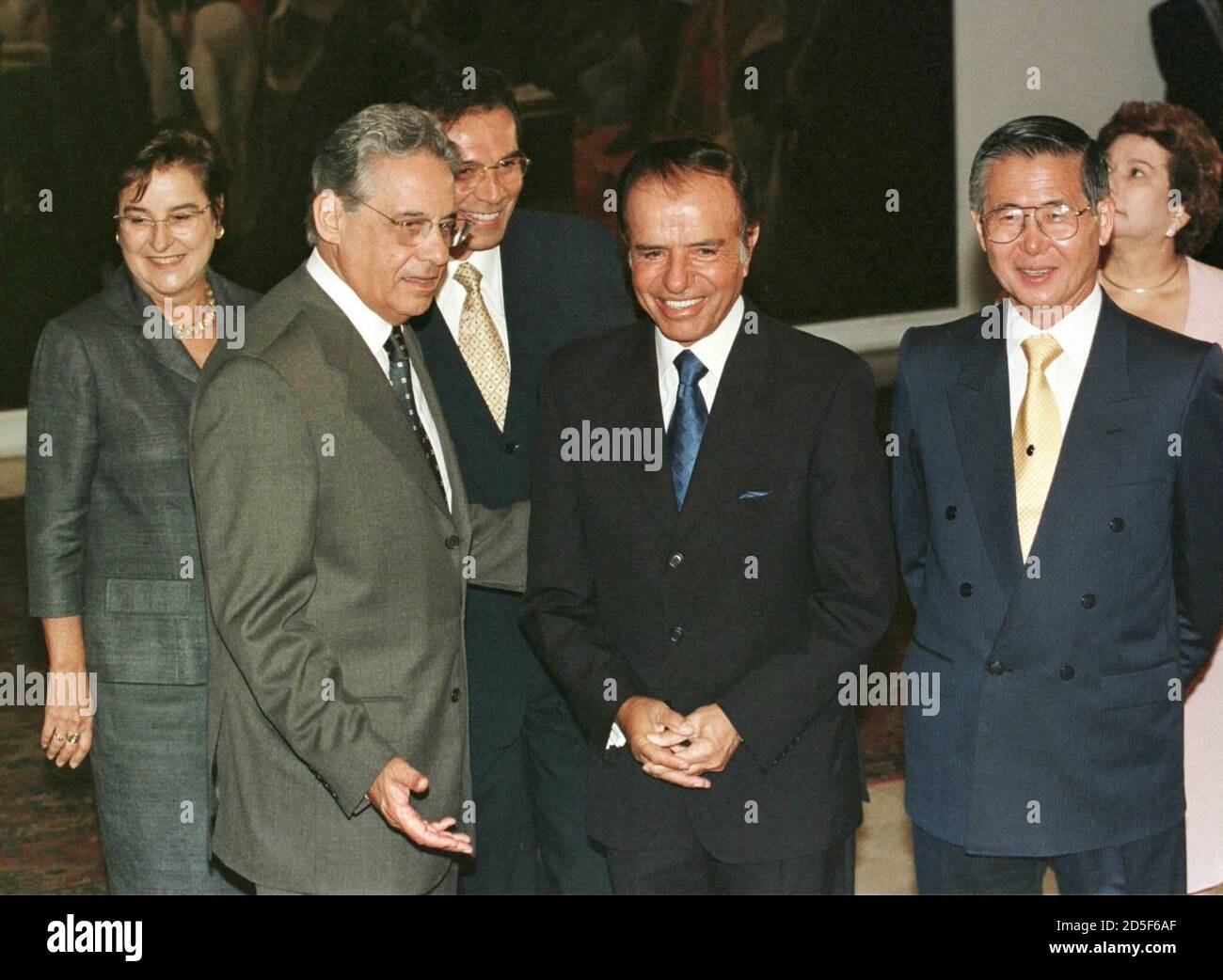 Fernando henrique cardoso and his wife ruth hi-res stock photography ...