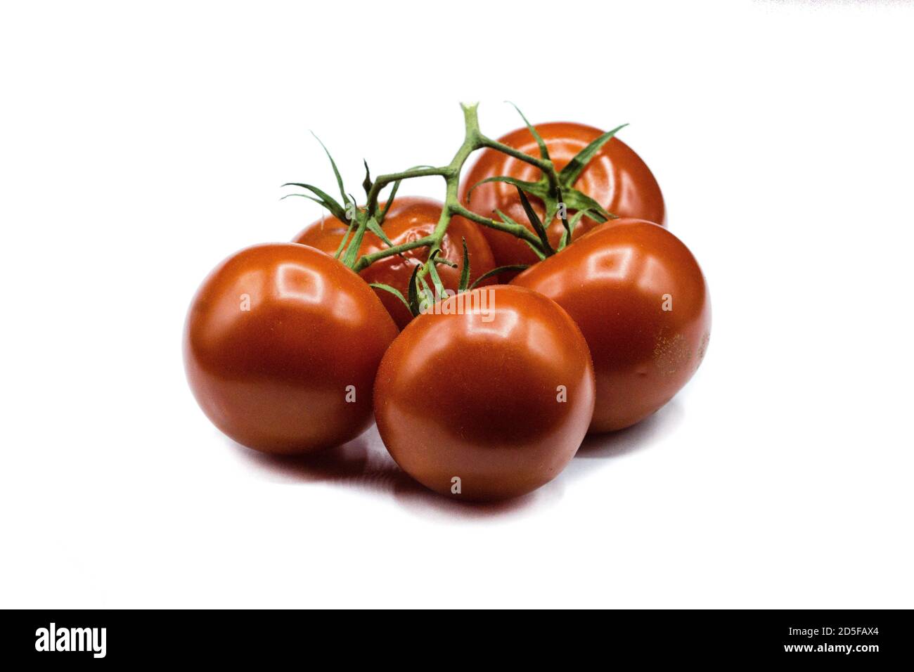 Tomatoes isolated on white background Stock Photo