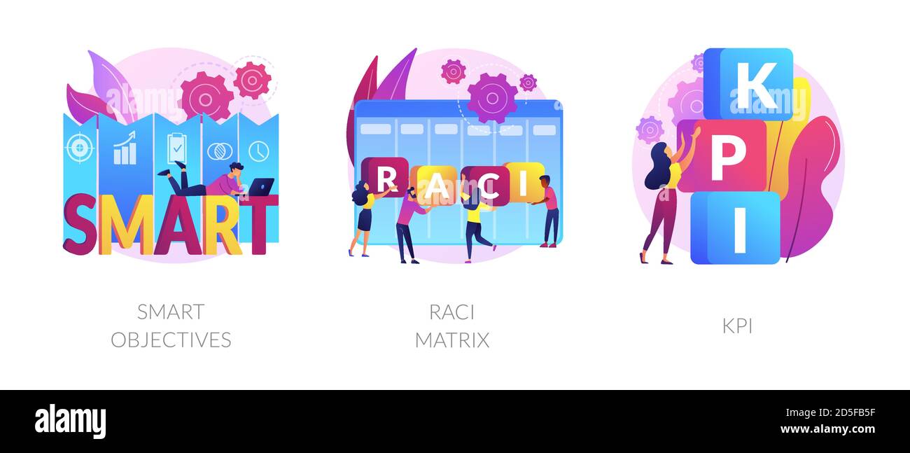 Performance plans and indicators vector concept metaphors Stock Vector ...