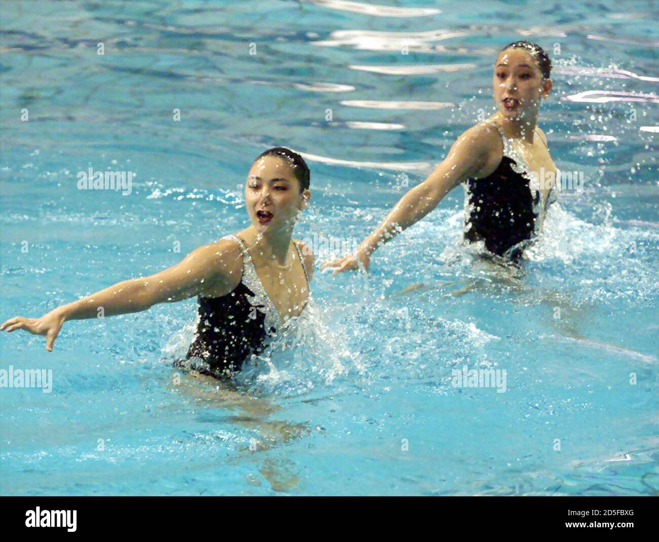 Synchronized Swimming Korea High Resolution Stock Photography and