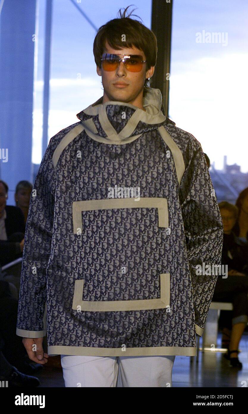 A model for French fashion house Dior 