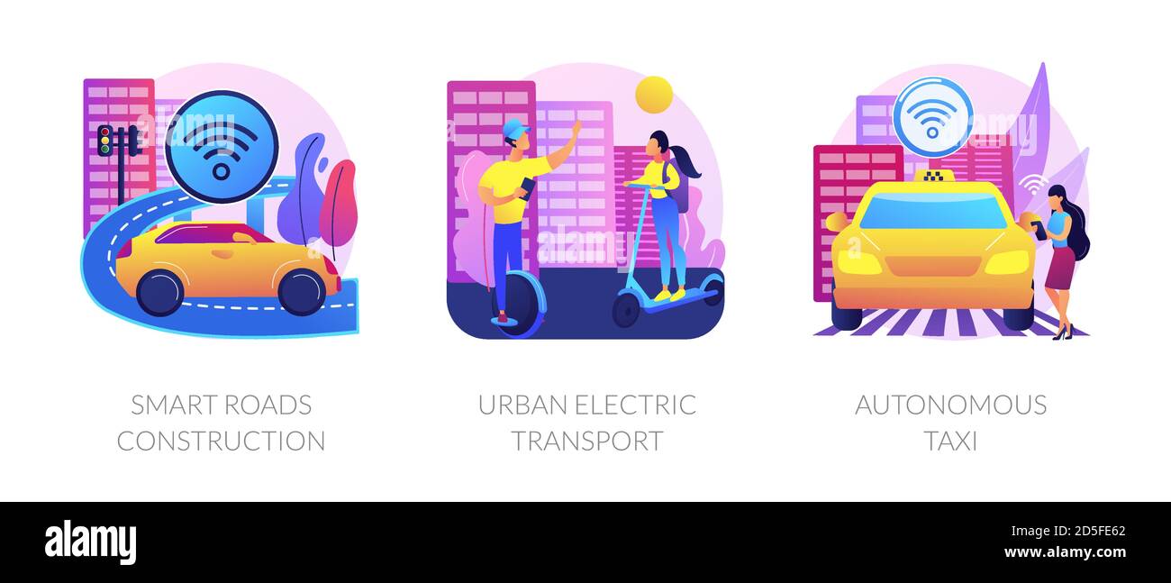 IoT city technology vector concept metaphors Stock Vector Image & Art ...