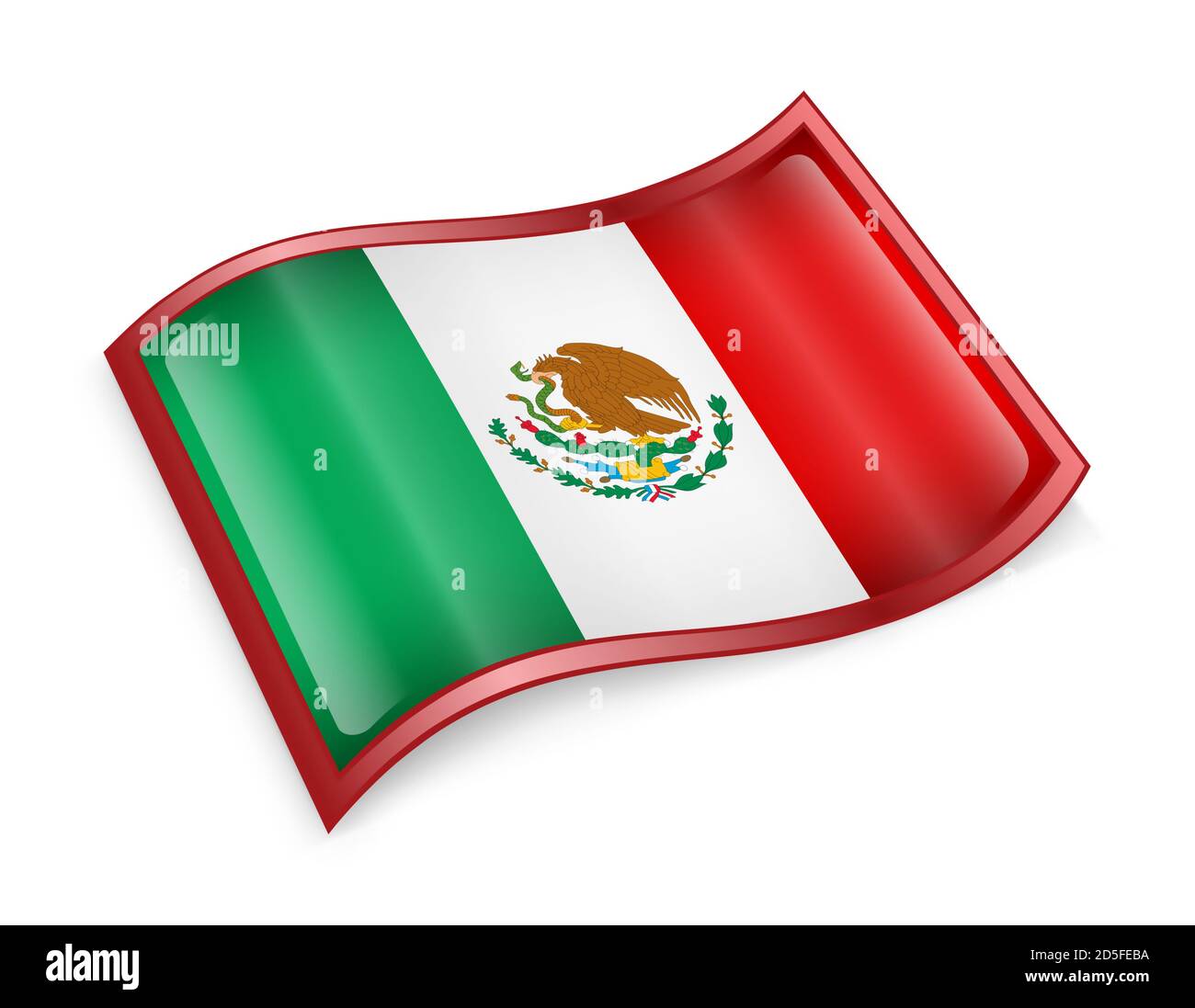 Mexican flag eagle Cut Out Stock Images & Pictures - Alamy