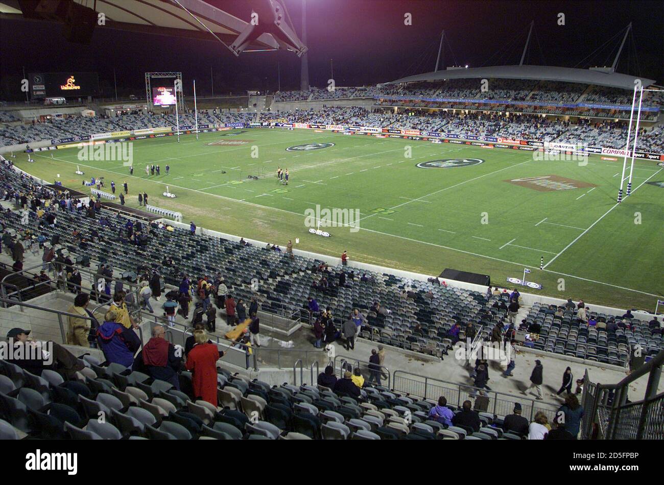 Canberra's Bruce Stadium, site for the Olympic Games men's and women's